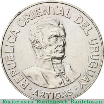 500 новых песо (nuevos pesos) 1989 года   Уругвай