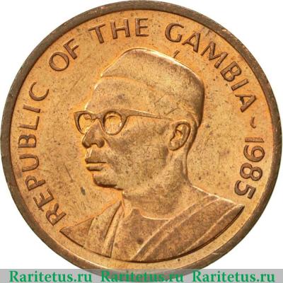 1 бутут (butut) 1985 года   Гамбия