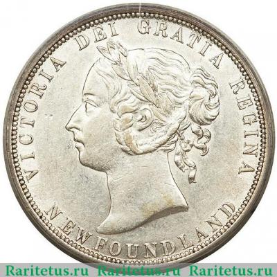 50 центов (cents) 1882 года   Ньюфаундленд