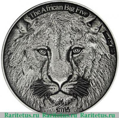 Реверс монеты 1000 франков (francs) 2014 года   Буркина Фасо