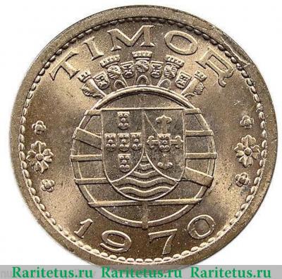 50 сентаво (centavos) 1970 года   Португальский Тимор