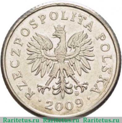 20 грошей (groszy) 2009 года   Польша