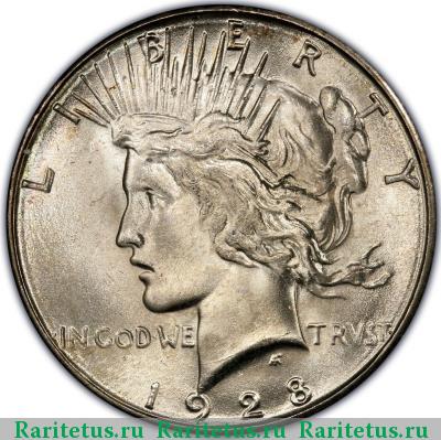 1 доллар (dollar) 1928 года S США