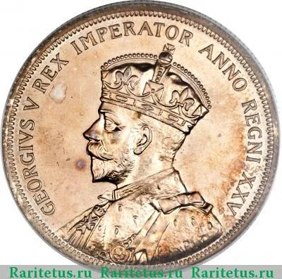1 доллар (dollar) 1935 года  Канада Канада