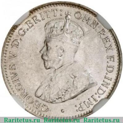 3 пенса (pence) 1919 года   Британская Западная Африка