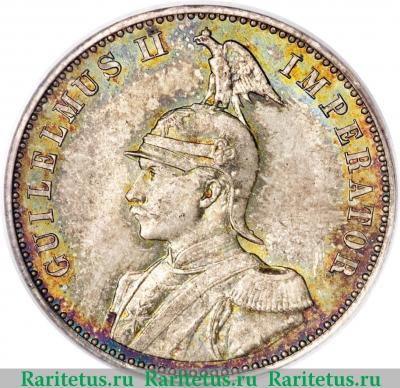 1/2 рупии (rupee) 1891 года   Германская Восточная Африка