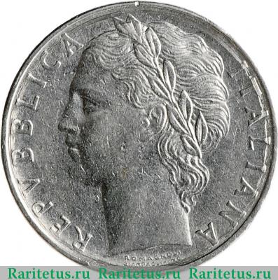 100 лир (lire) 1970 года   Италия