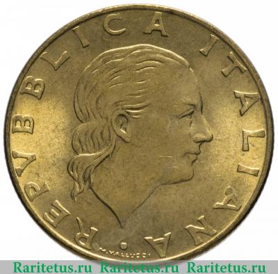 200 лир (lire) 1990 года   Италия