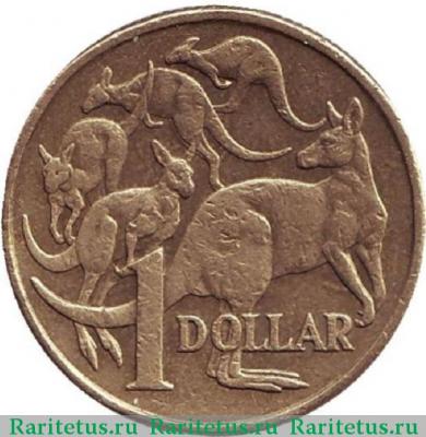 Реверс монеты 1 доллар (dollar) 1998 года   Австралия