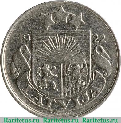 10 сантимов (santimu) 1922 года   Латвия