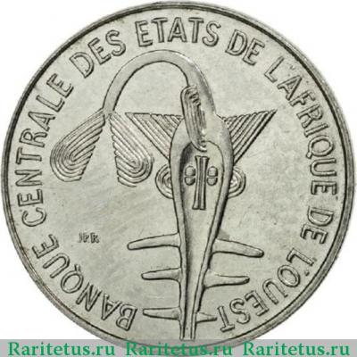 1 франк (franc) 1979 года   Западная Африка (BCEAO)