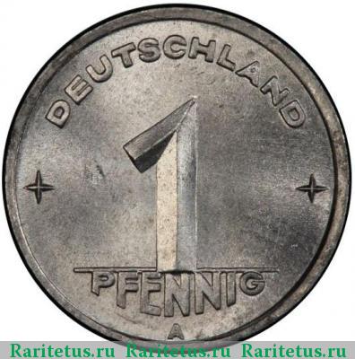 1 пфенниг (pfennig) 1948 года A 