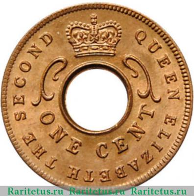 1 цент (cent) 1954 года   Британская Восточная Африка