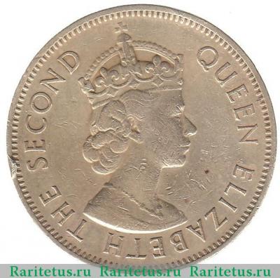 1 пенни (penny) 1963 года   Ямайка