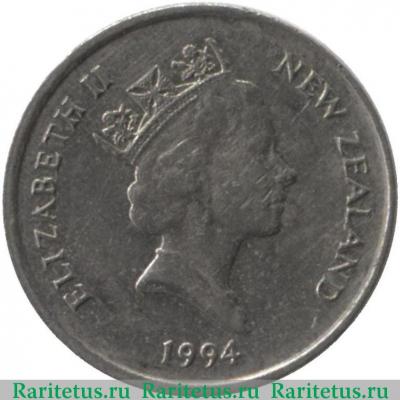 5 центов (cents) 1994 года   Новая Зеландия