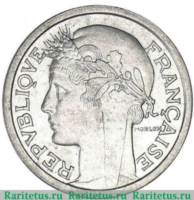 1 франк (franc) 1945 года   Франция