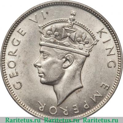1 рупия (rupee) 1939 года   Сейшелы