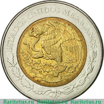 1 новый песо (nuevo peso) 1993 года   Мексика