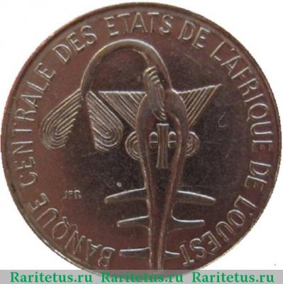 1 франк (franc) 1982 года   Западная Африка (BCEAO)