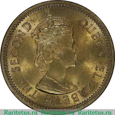 5 центов (cents) 1969 года   Британский Гондурас