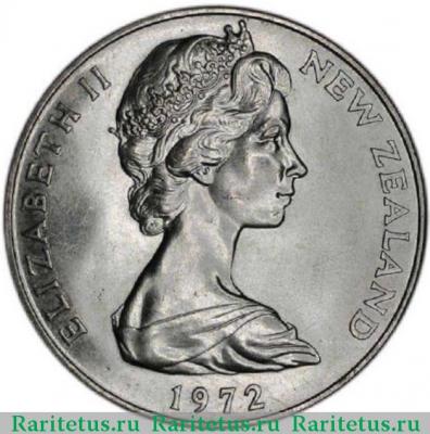 1 доллар (dollar) 1972 года   Новая Зеландия