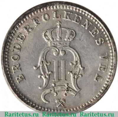 10 эре (ore) 1877 года   Норвегия