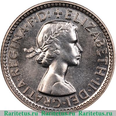6 пенсов (pence) 1961 года   Австралия
