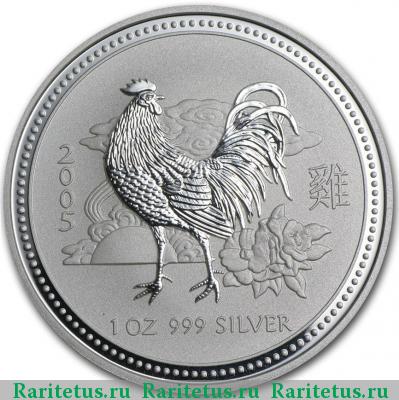 Реверс монеты 1 доллар (dollar) 2005 года  Австралия