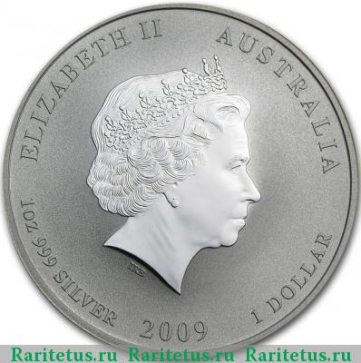 1 доллар (dollar) 2009 года P Австралия