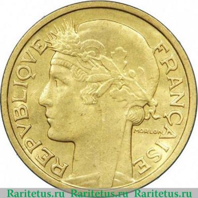 2 франка (francs) 1932 года   Франция