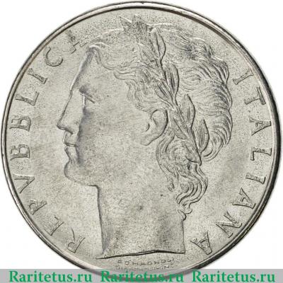 100 лир (lire) 1986 года   Италия