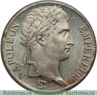 5 франков (francs) 1812 года  Франция