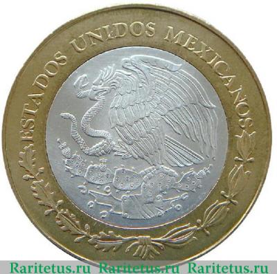 100 песо (pesos) 2005 года  округ Колима Мексика