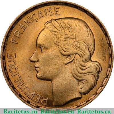 50 франков (francs) 1951 года  Франция