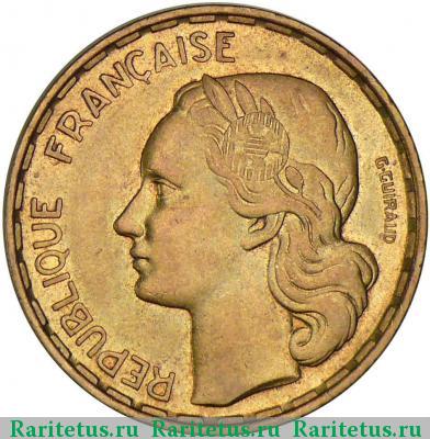 50 франков (francs) 1953 года  Франция