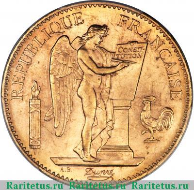 100 франков (francs) 1906 года  Франция