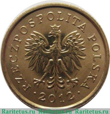 5 грошей (groszy) 2012 года   Польша