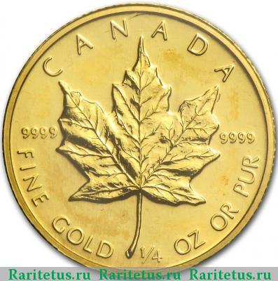 Реверс монеты 10 долларов (dollars) 1986 года  Канада