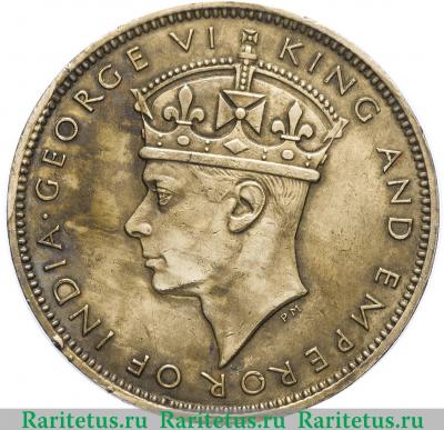 1 пенни (penny) 1945 года   Ямайка