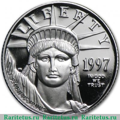 10 долларов (dollars) 1997 года  США