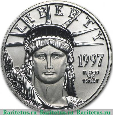 25 долларов (dollars) 1997 года  США