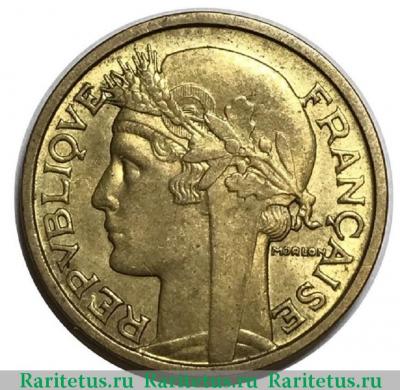 2 франка (francs) 1933 года   Франция