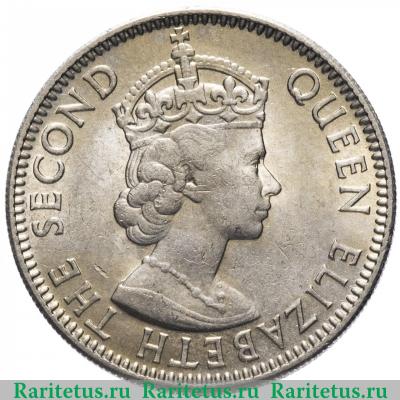 25 центов (cents) 1964 года   Британский Гондурас