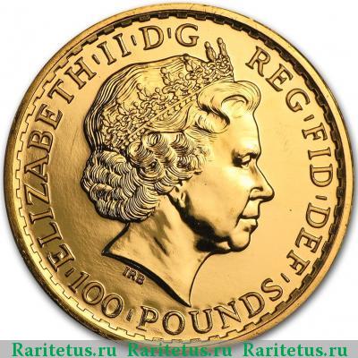 100 фунтов (pounds) 2014 года  Великобритания