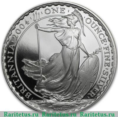 Реверс монеты 2 фунта (pounds) 2004 года  Великобритания