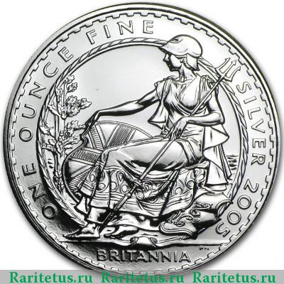Реверс монеты 2 фунта (pounds) 2005 года  Британия Великобритания