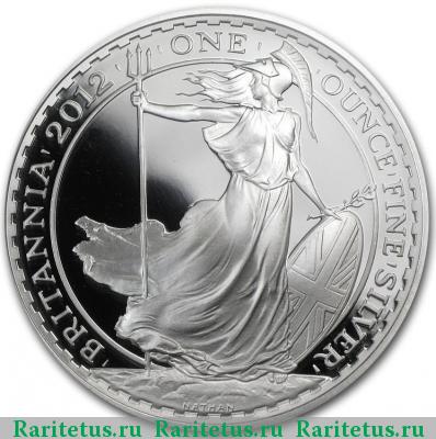 Реверс монеты 2 фунта (pounds) 2012 года  Британия Великобритания