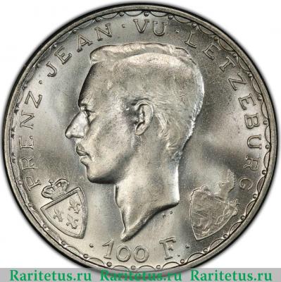 100 франков (francs) 1946 года   Люксембург