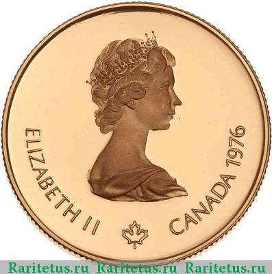 100 долларов (dollars) 1976 года  Канада Канада proof