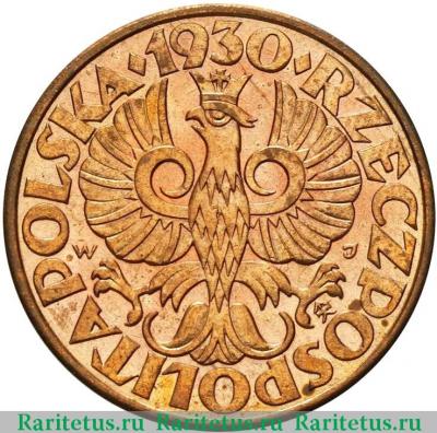 5 грошей (groszy) 1930 года   Польша